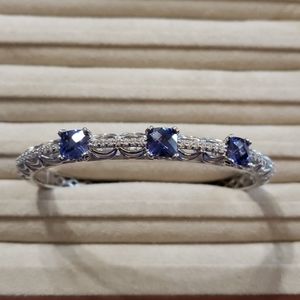 Tacori Blue Topaz Sterling Silver bracelet